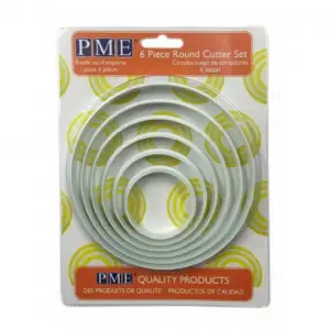 PME Circle Cutters - Set of 6