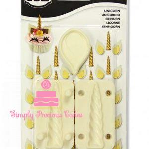 JEM Unicorn Horn & Ears Pop-it Mold - Set of 3